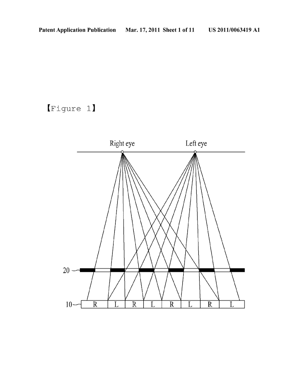 STEREOSCOPIC IMAGE GENERATING CHIP FOR MOBILE DEVICE AND STEREOSCOPIC IMAGE DISPLAY METHOD USING THE SAME - diagram, schematic, and image 02