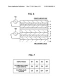 DISPLAY APPARATUS, PORTABLE INFORMATION TERMINAL, AND DISPLAY CONTROL METHOD AND DISPLAY CONTROL PROGRAM FOR PORTABLE INFORMATION TERMINAL diagram and image