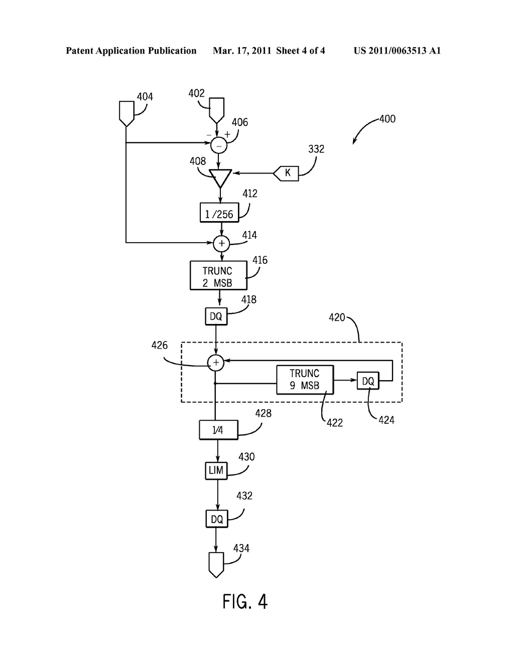 SYSTEM AND METHOD FOR REDUCING VIDEO BLOCK ARTIFACTS - diagram, schematic, and image 05