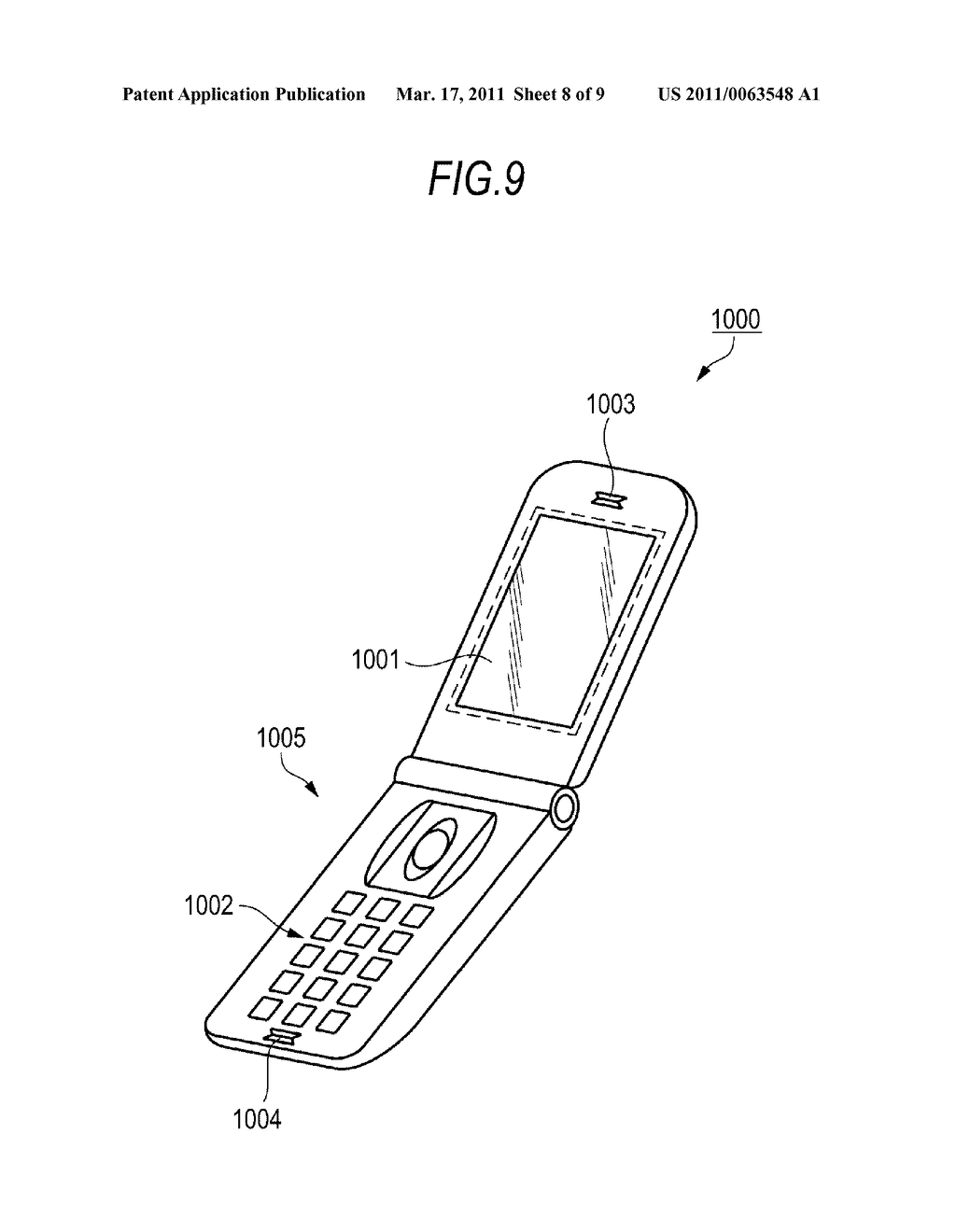 LIQUID CRYSTAL DEVICE AND ELECTRONIC APPARATUS - diagram, schematic, and image 09