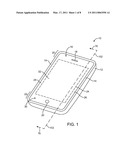 ELECTRONIC DEVICE DISPLAY STRUCTURES WITH ALIGNMENT FEATURES diagram and image