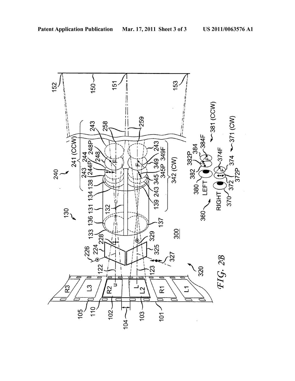 Method and system for three-dimensional (3D) projection - diagram, schematic, and image 04