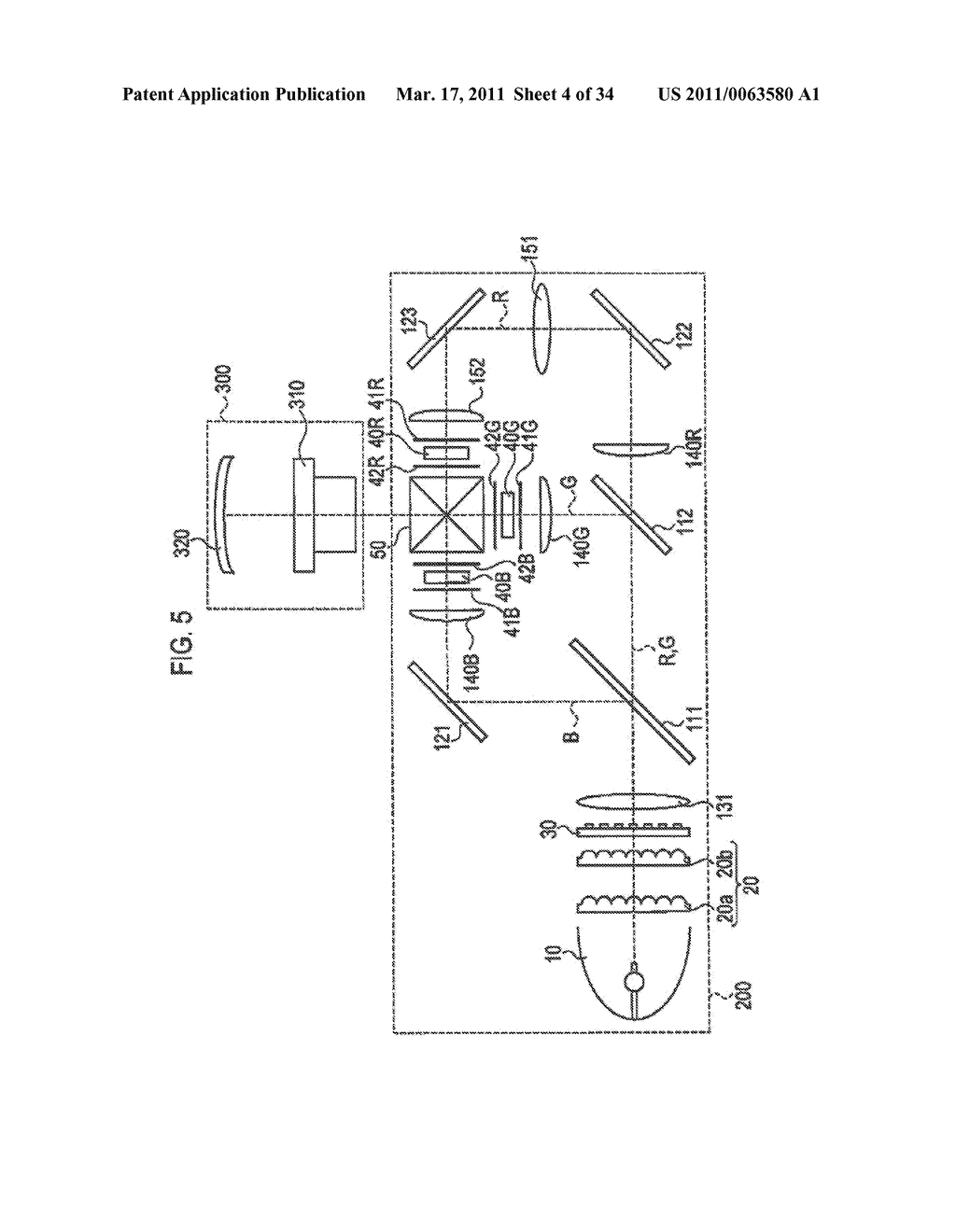 PROJECTION DISPLAY APPARATUS - diagram, schematic, and image 05