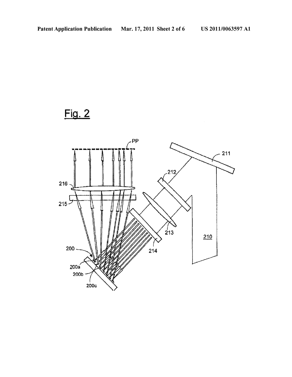 OPTICAL SYSTEM FOR A MICROLITHOGRAPHIC PROJECTION EXPOSURE APPARATUS AND MICROLITHOGRAPHIC EXPOSURE METHOD - diagram, schematic, and image 03