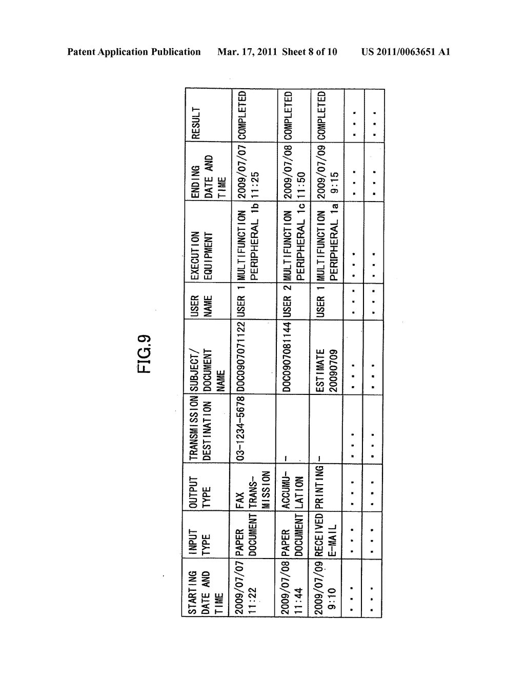 Job management system, information processing apparatus, and information processing method - diagram, schematic, and image 09