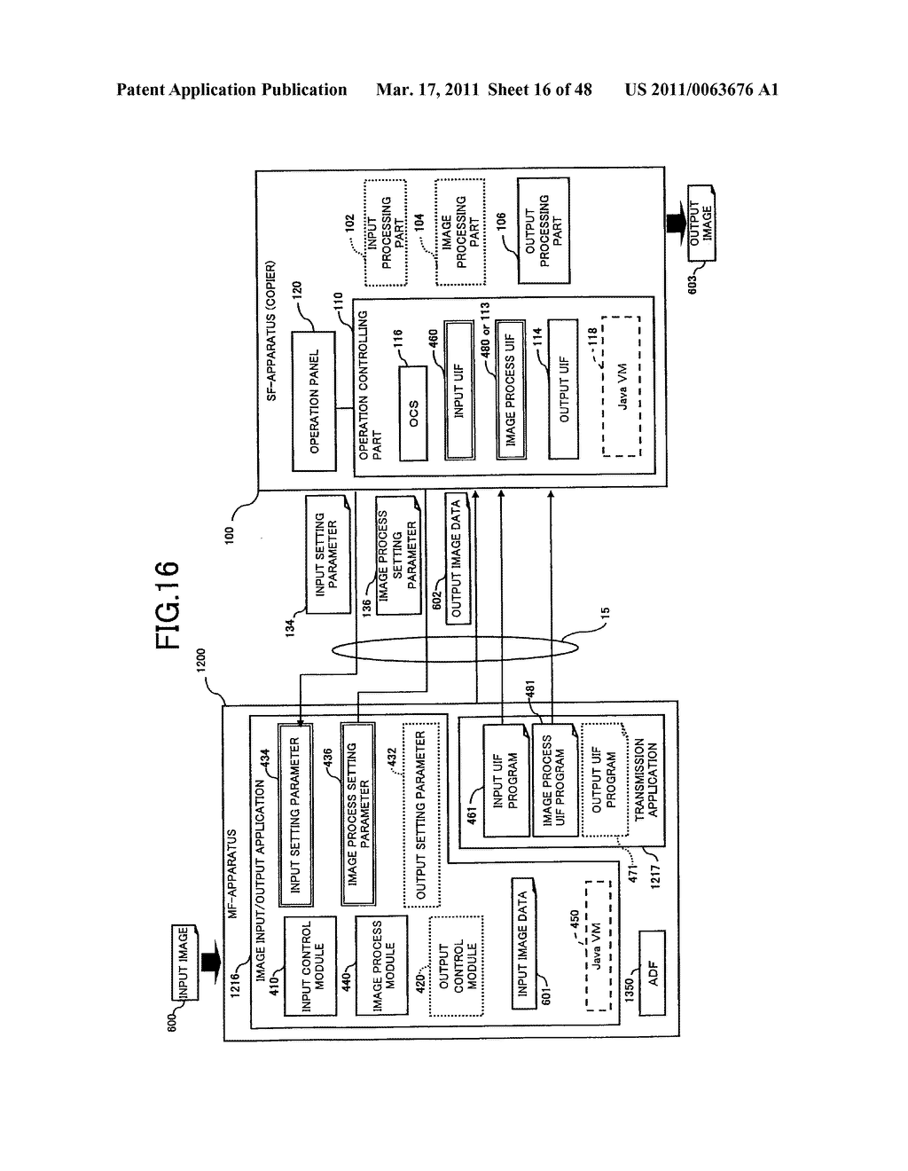 IMAGE FORMING APPARATUS ASSOCIATING WITH OTHER APPARATUSES THROUGH NETWORK - diagram, schematic, and image 17