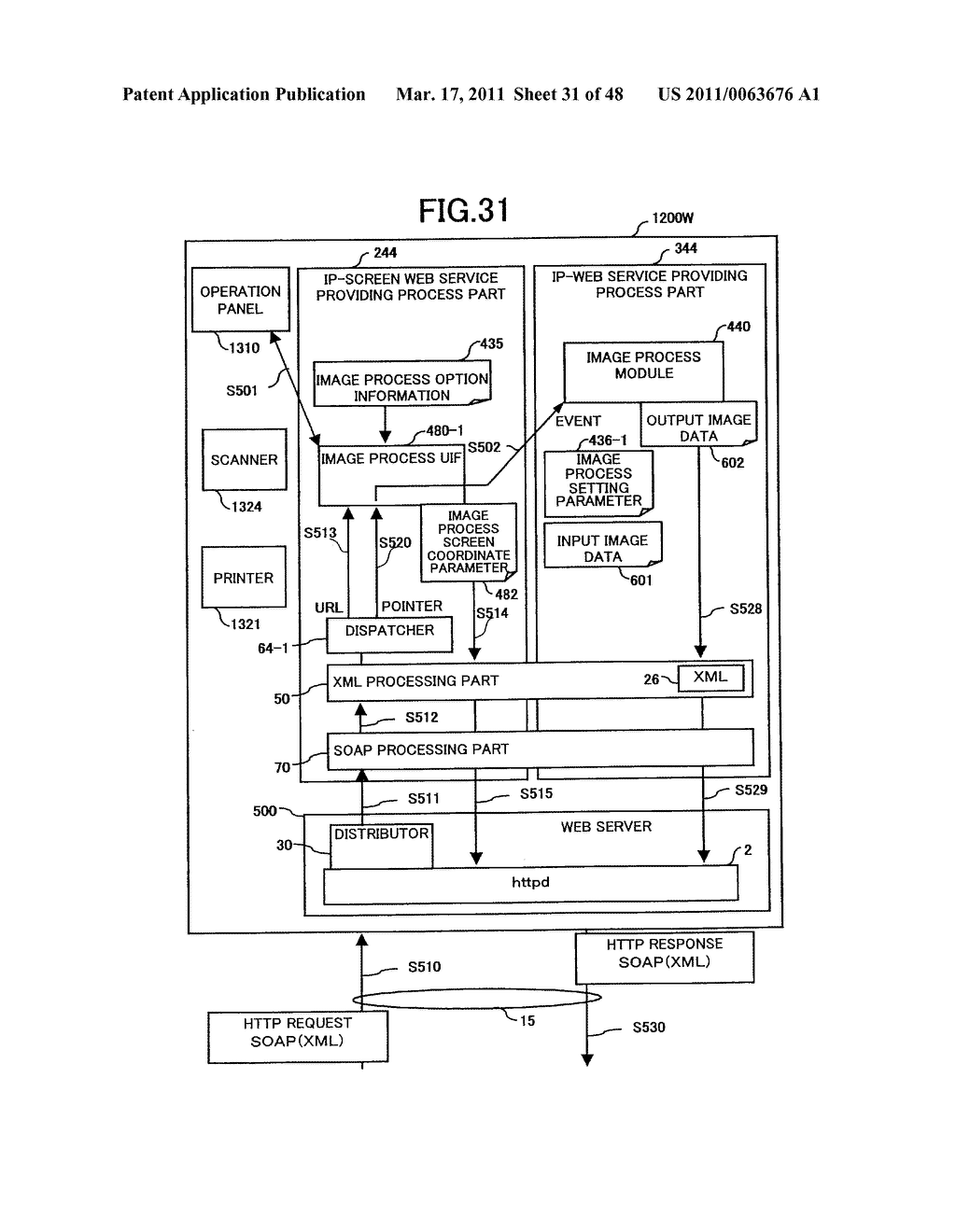 IMAGE FORMING APPARATUS ASSOCIATING WITH OTHER APPARATUSES THROUGH NETWORK - diagram, schematic, and image 32