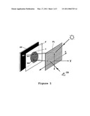 OPTICAL SYSTEM FOR DISPLAYING AN IMAGE ON THE SURFACE OF A SOLAR PANEL diagram and image