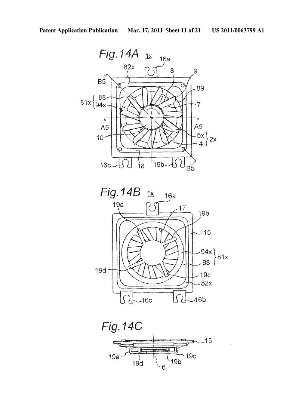 FAN AND ELECTRONIC DEVICE EQUIPPED WITH THE SAME - diagram, schematic, and image 12