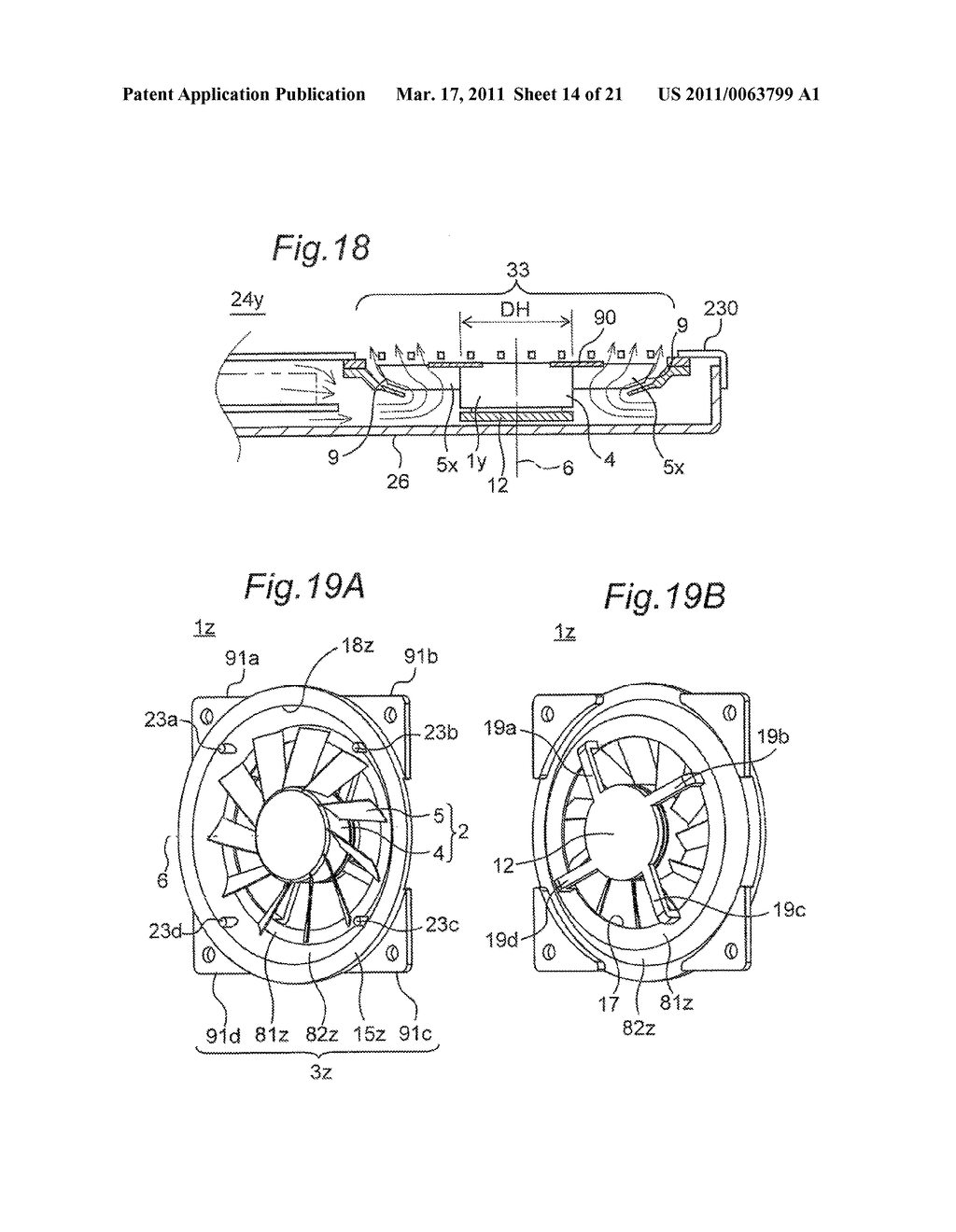 FAN AND ELECTRONIC DEVICE EQUIPPED WITH THE SAME - diagram, schematic, and image 15