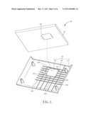 ELECTRONIC DEVICE WITH A HEAT INSULATING STRUCTURE diagram and image