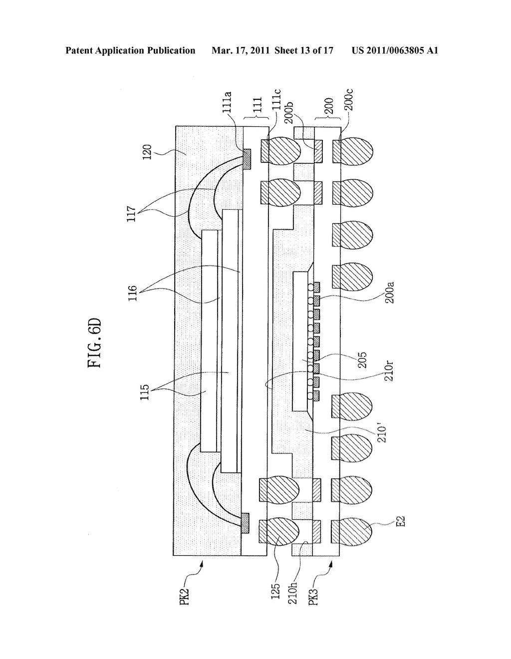 STACK-TYPE SEMICONDUCTOR PACKAGE, METHOD OF FORMING THE SAME AND ELECTRONIC SYSTEM INCLUDING THE SAME - diagram, schematic, and image 14