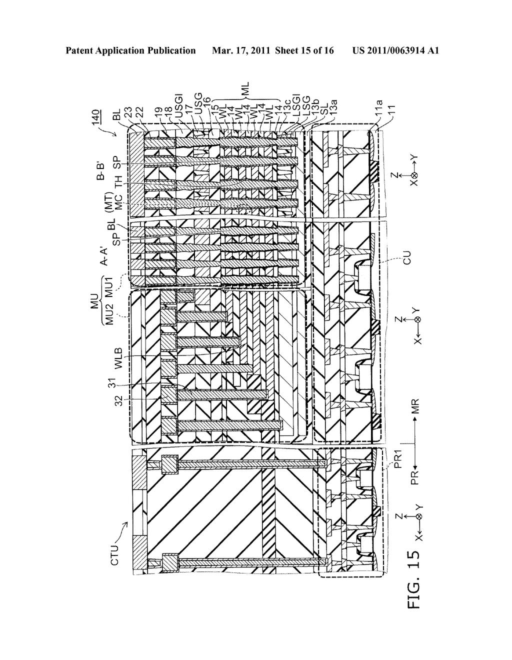 NONVOLATILE SEMICONDUCTOR MEMORY DEVICE - diagram, schematic, and image 16