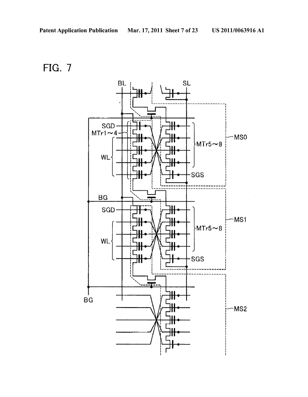 NON-VOLATILE SEMICONDUCTOR STORAGE DEVICE - diagram, schematic, and image 08