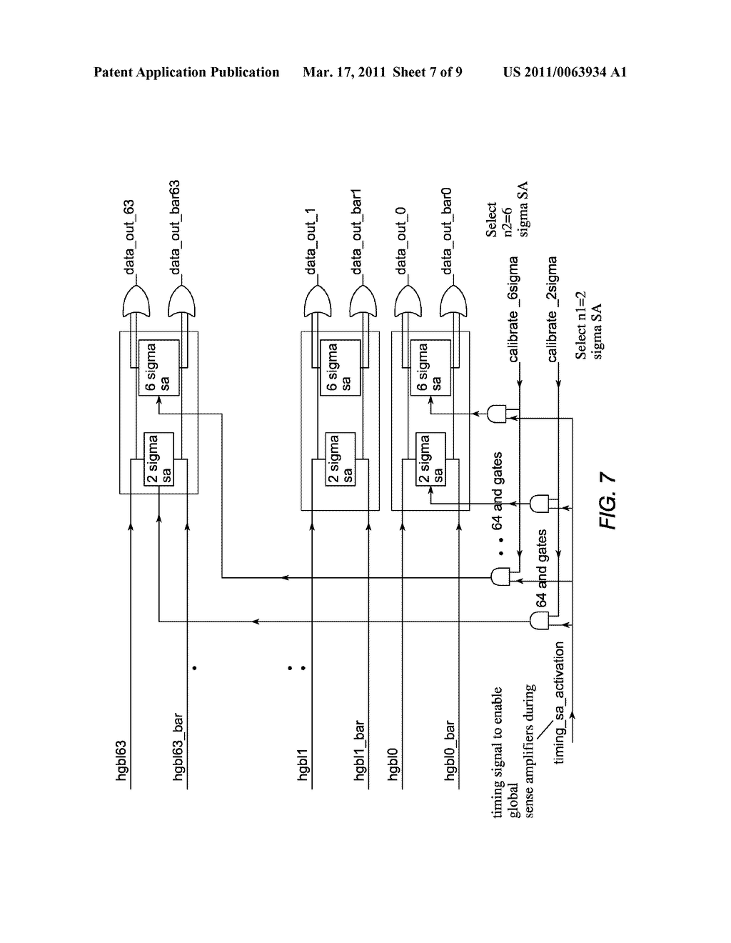 MEMORY CIRCUIT WITH MULTI-SIZED SENSE AMPLIFIER REDUNDANCY - diagram, schematic, and image 08