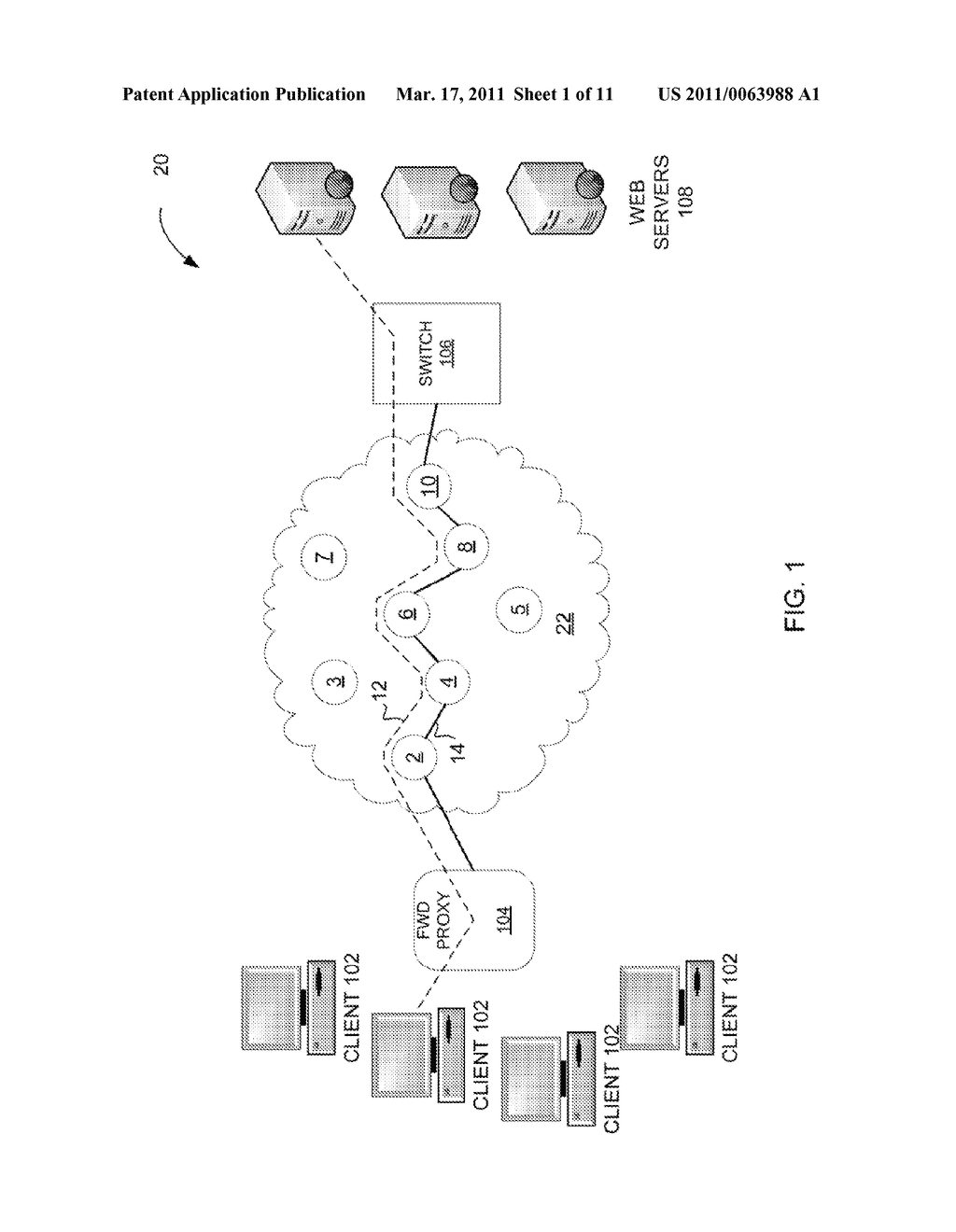 PERFORMANCE MEASUREMENT IN A NETWORK SUPPORTING MULTIPROTOCOL LABEL SWITCHING (MPLS) - diagram, schematic, and image 02