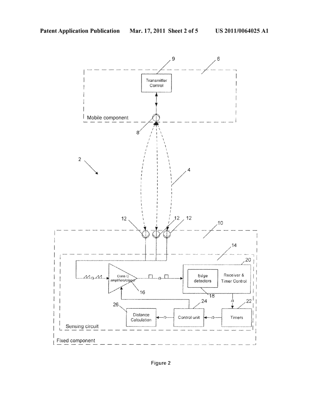 WIRELESS POSITION SENSING IN THREE DIMENSIONS - diagram, schematic, and image 03