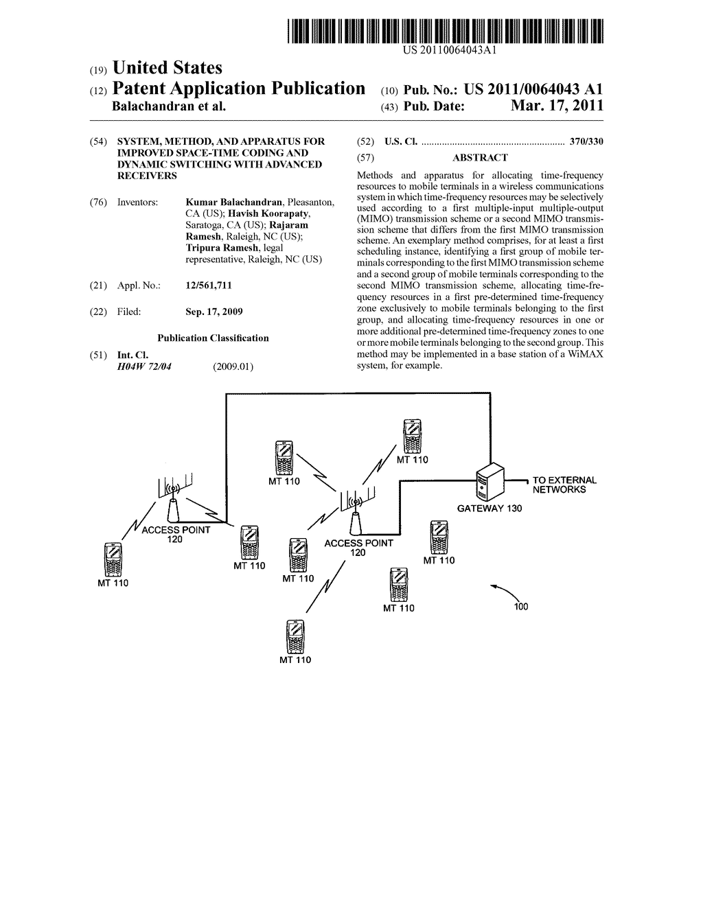 SYSTEM, METHOD, AND APPARATUS FOR IMPROVED SPACE-TIME CODING AND DYNAMIC SWITCHING WITH ADVANCED RECEIVERS - diagram, schematic, and image 01