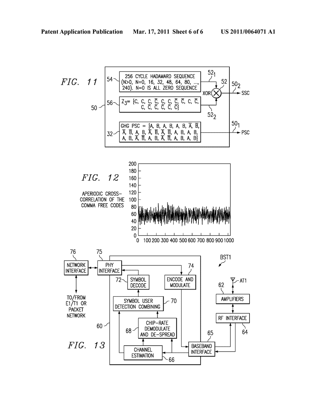 WIRELESS COMMUNICATIONS SYSTEM WITH SECONDARY SYNCHRONIZATION CODE BASED ON VALUES IN PRIMARY SYNCHRONIZATION CODE - diagram, schematic, and image 07