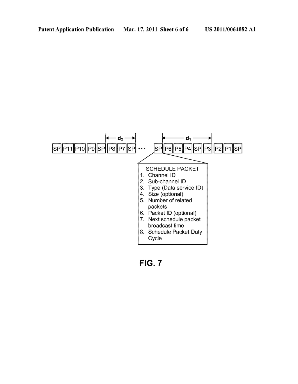 CHANNEL HOPPING SCHEME FOR UPDATE OF DATA FOR MULTIPLE SERVICES ACROSS MULTIPLE DIGITAL BROADCAST CHANNELS - diagram, schematic, and image 07