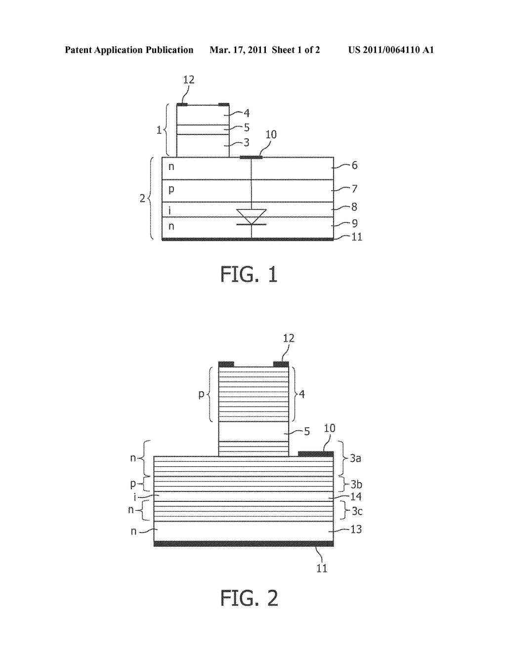 VERTICAL CAVITY SURFACE EMITTING LASER DEVICE WITH MONOLITHICALLY INTEGRATED PHOTODIODE - diagram, schematic, and image 02