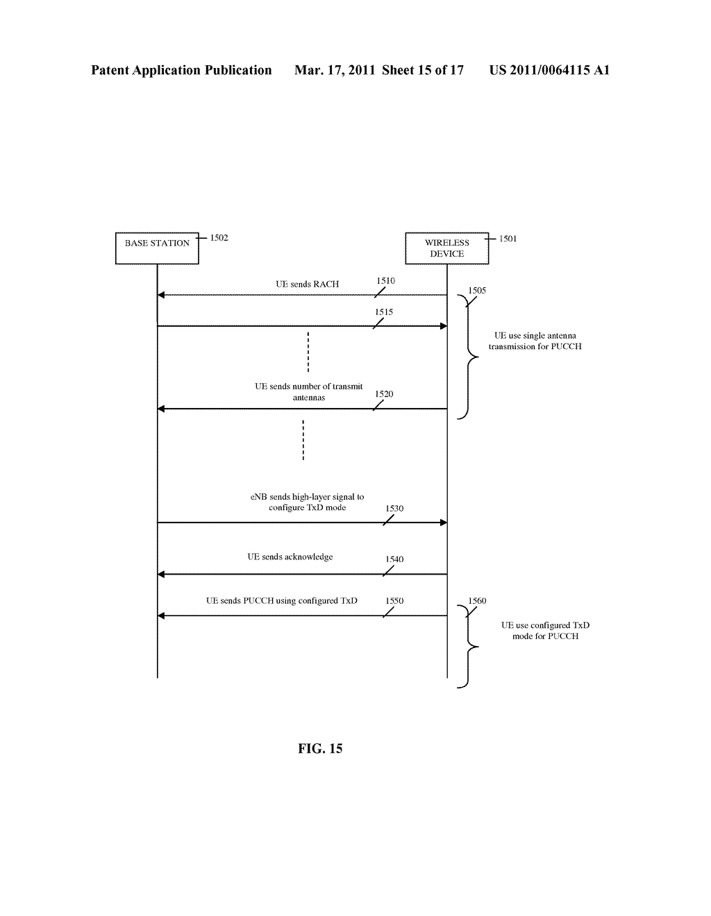 TRANSMISSION OF INFORMATION IN A WIRELESS COMMUNICATION SYSTEM - diagram, schematic, and image 16