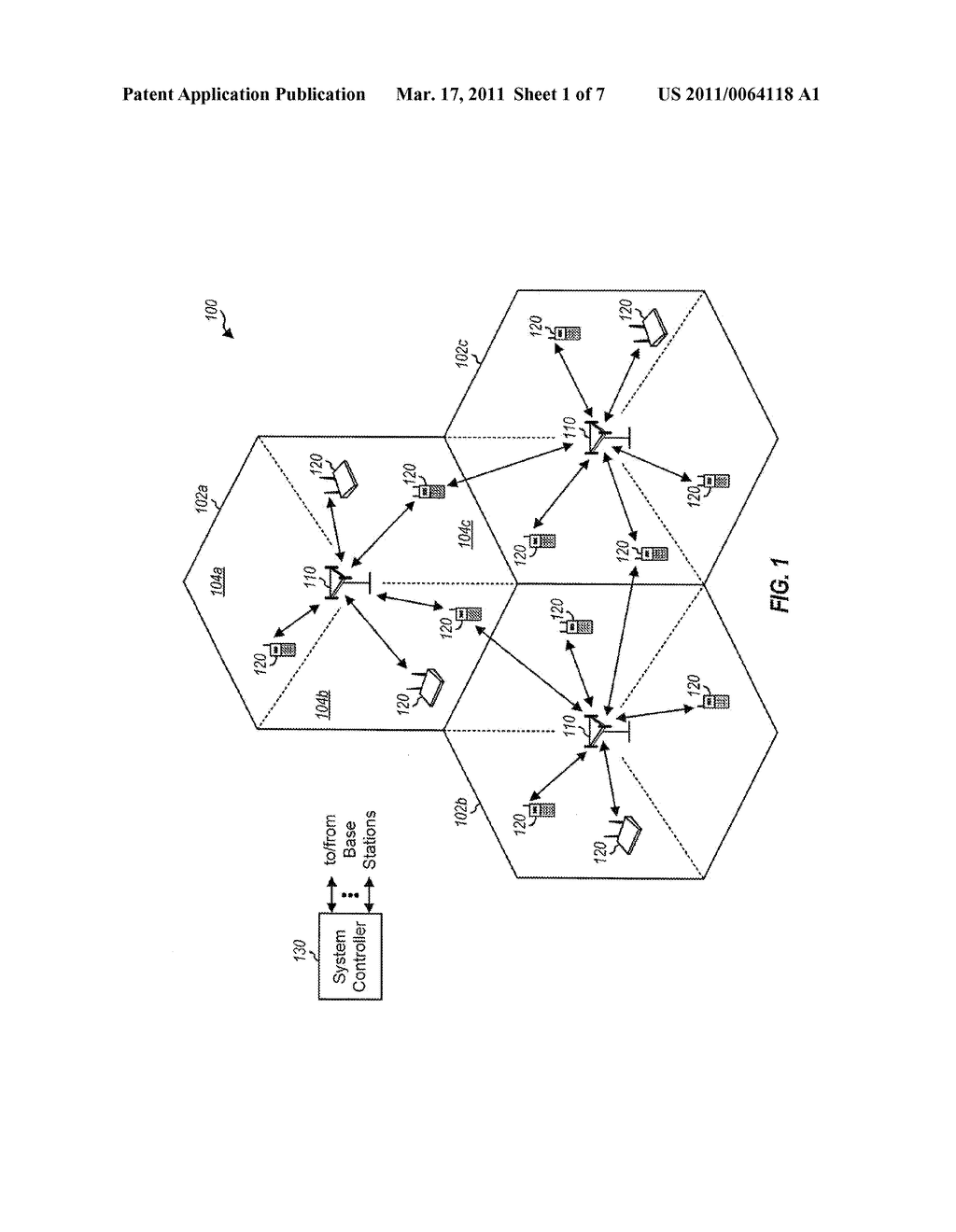 METHODS AND APPARATUS FOR FLEXIBLE HOPPING IN A MULTIPLE-ACCESS COMMUNICATION NETWORK - diagram, schematic, and image 02