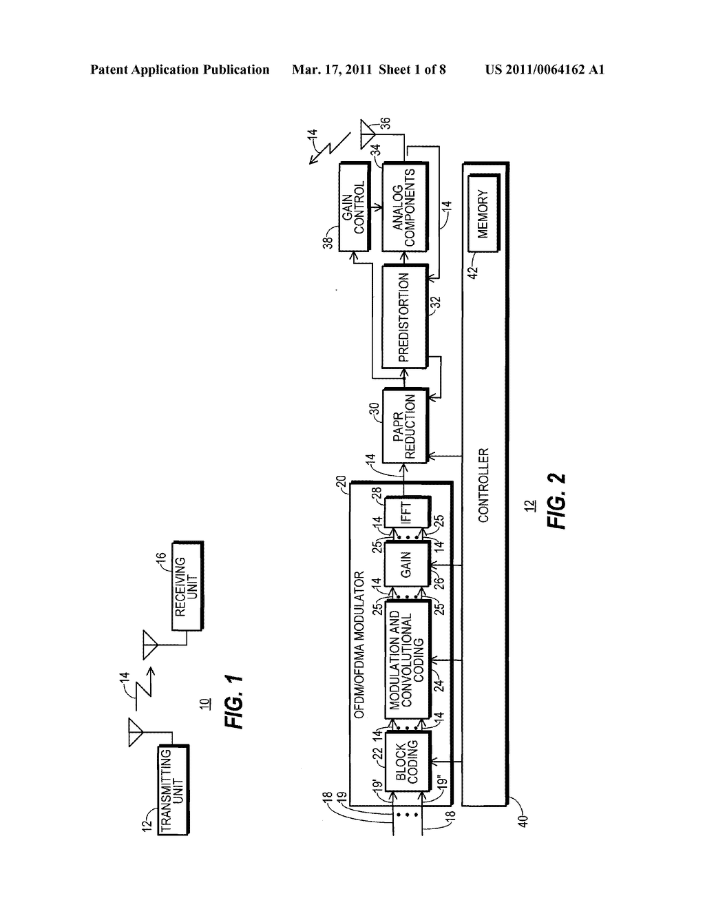 TRANSMITTING UNIT THAT REDUCES PAPR AND METHOD THEREFOR - diagram, schematic, and image 02