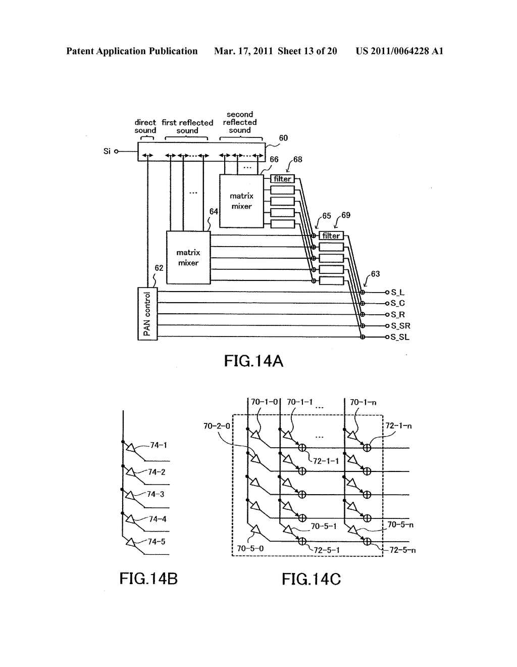 DATA PROCESSING APPARATUS AND PARAMETER GENERATING APPARATUS APPLIED TO SURROUND SYSTEM - diagram, schematic, and image 14