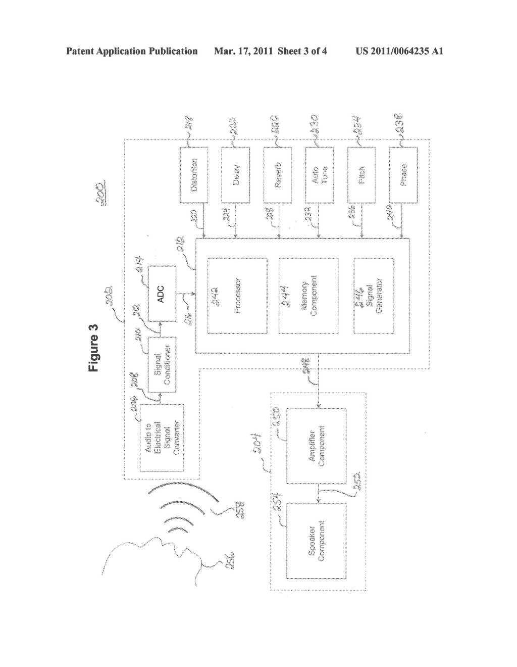 MICROPHONE AND AUDIO SIGNAL PROCESSING METHOD - diagram, schematic, and image 04