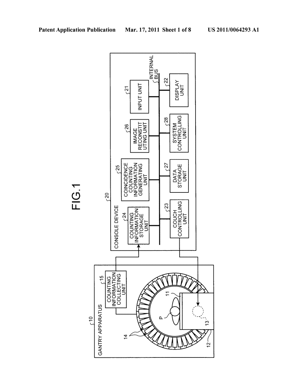 RADIATION DIAGNOSTIC APPARATUS AND IMAGE RECONSTRUCTING METHOD - diagram, schematic, and image 02