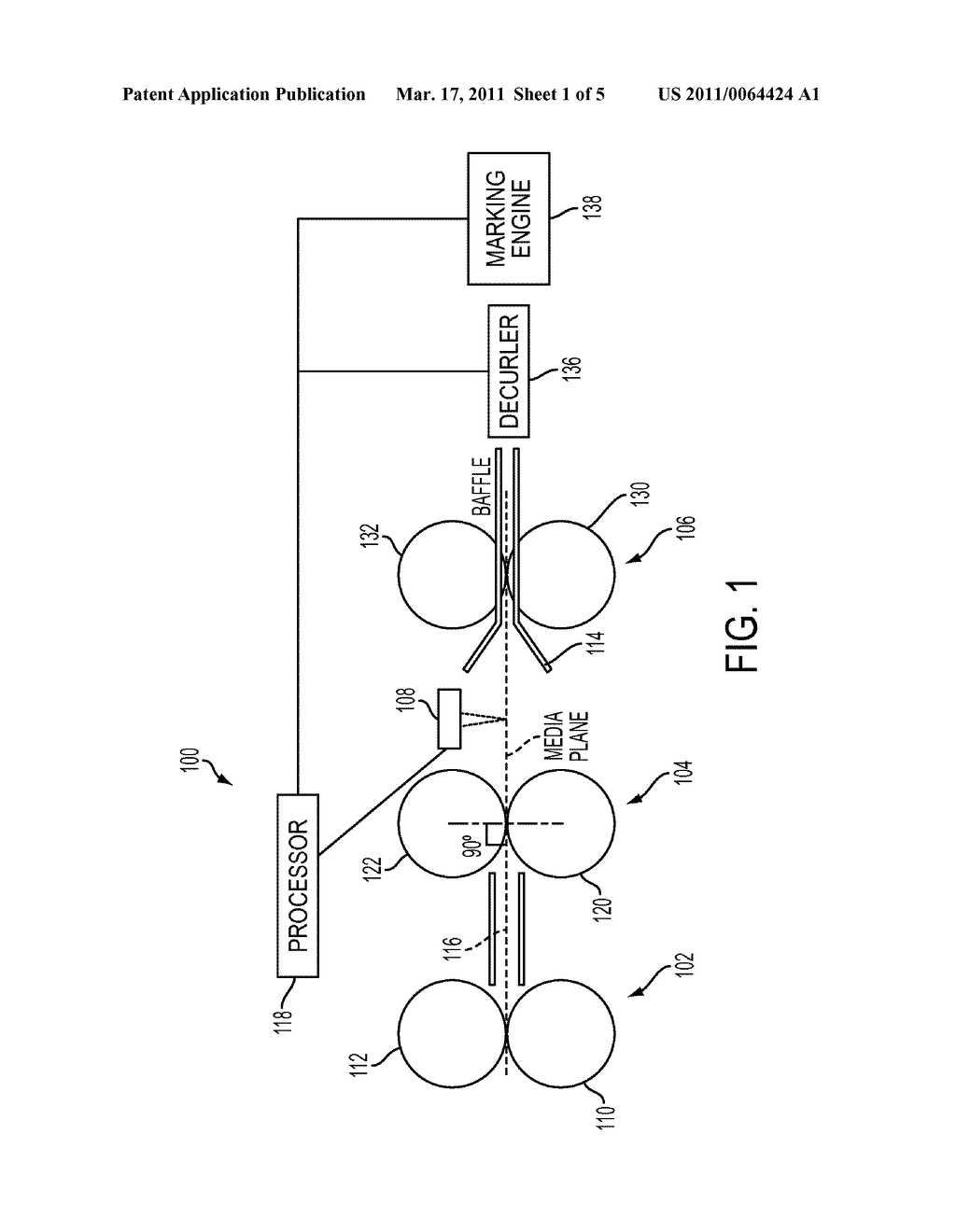 DYNAMIC MEDIA THICKNESS, CURL SENSING SYSTEM - diagram, schematic, and image 02