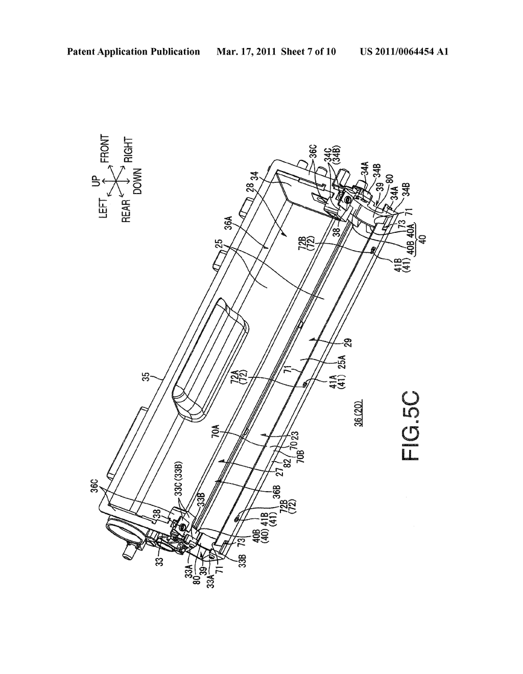 DEVELOPMENT DEVICE AND PRINTER HAVING THE SAME - diagram, schematic, and image 08