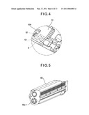 Developer storage container, developing device and image forming apparatus diagram and image