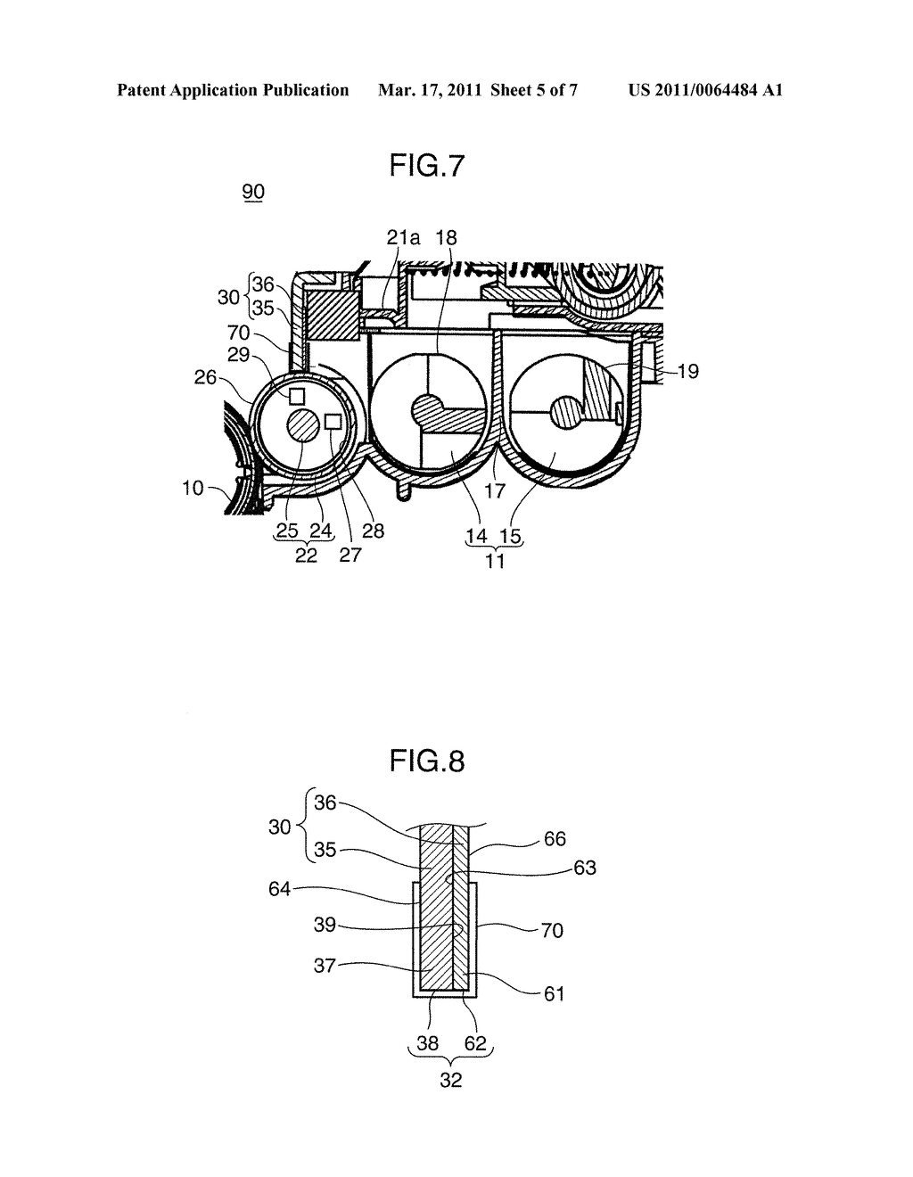 DEVELOPING DEVICE AND IMAGE FORMING APPARATUS PROVIDED WITH SAME - diagram, schematic, and image 06