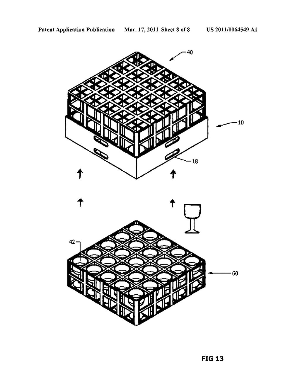 Apparatus and Method for Inverting Beverage Glasses - diagram, schematic, and image 09