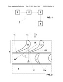 AXIAL TURBINE AND METHOD FOR DISCHARGING A FLOW FROM AN AXIAL TURBINE diagram and image