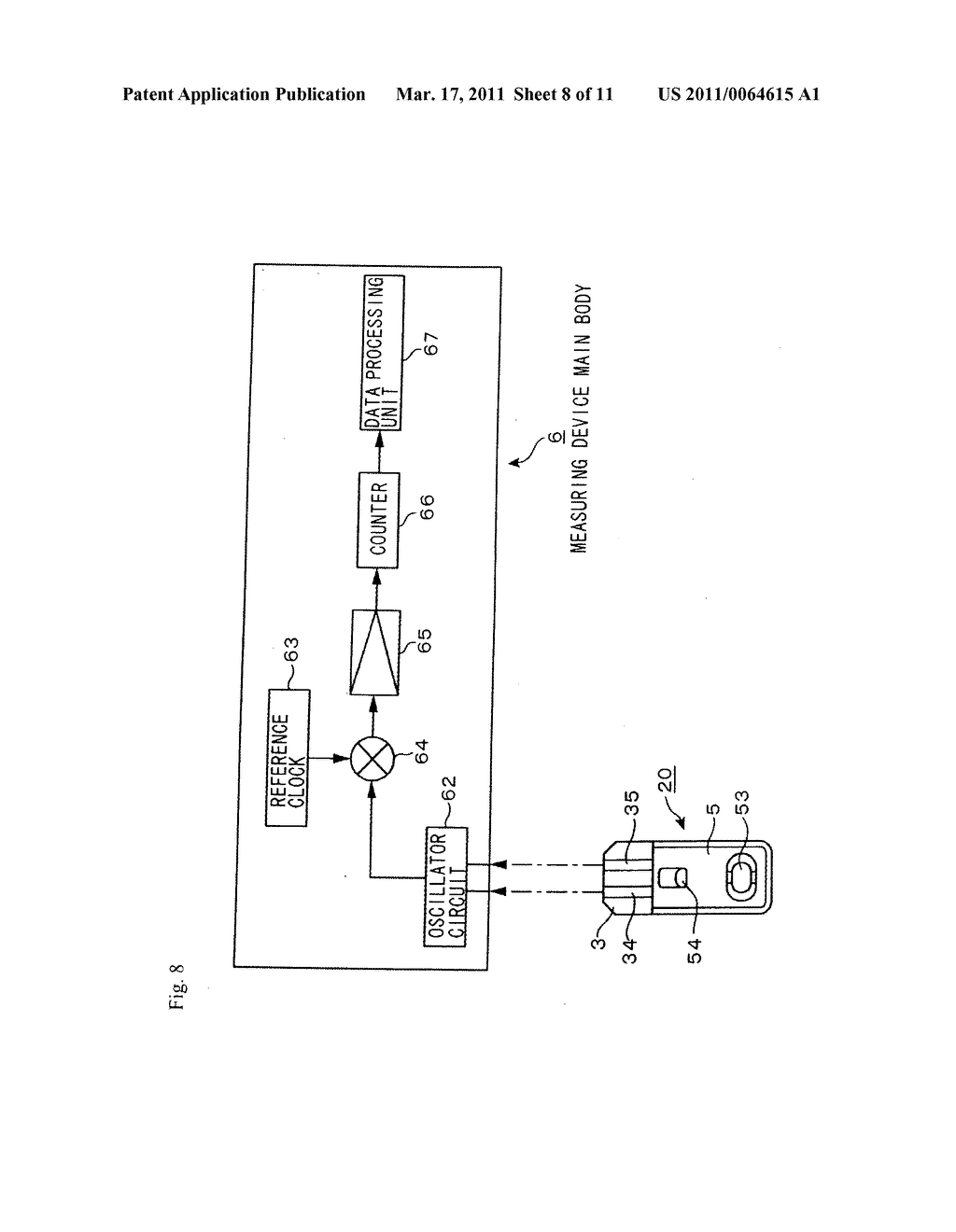 PIEZOELECTRIC SENSOR AND SENSING INSTRUMENT - diagram, schematic, and image 09