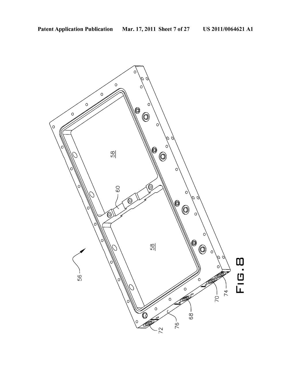 MODULAR QUAD CELL ELECTRO-MECHANICAL OZONE GENERATION DEVICE - diagram, schematic, and image 08