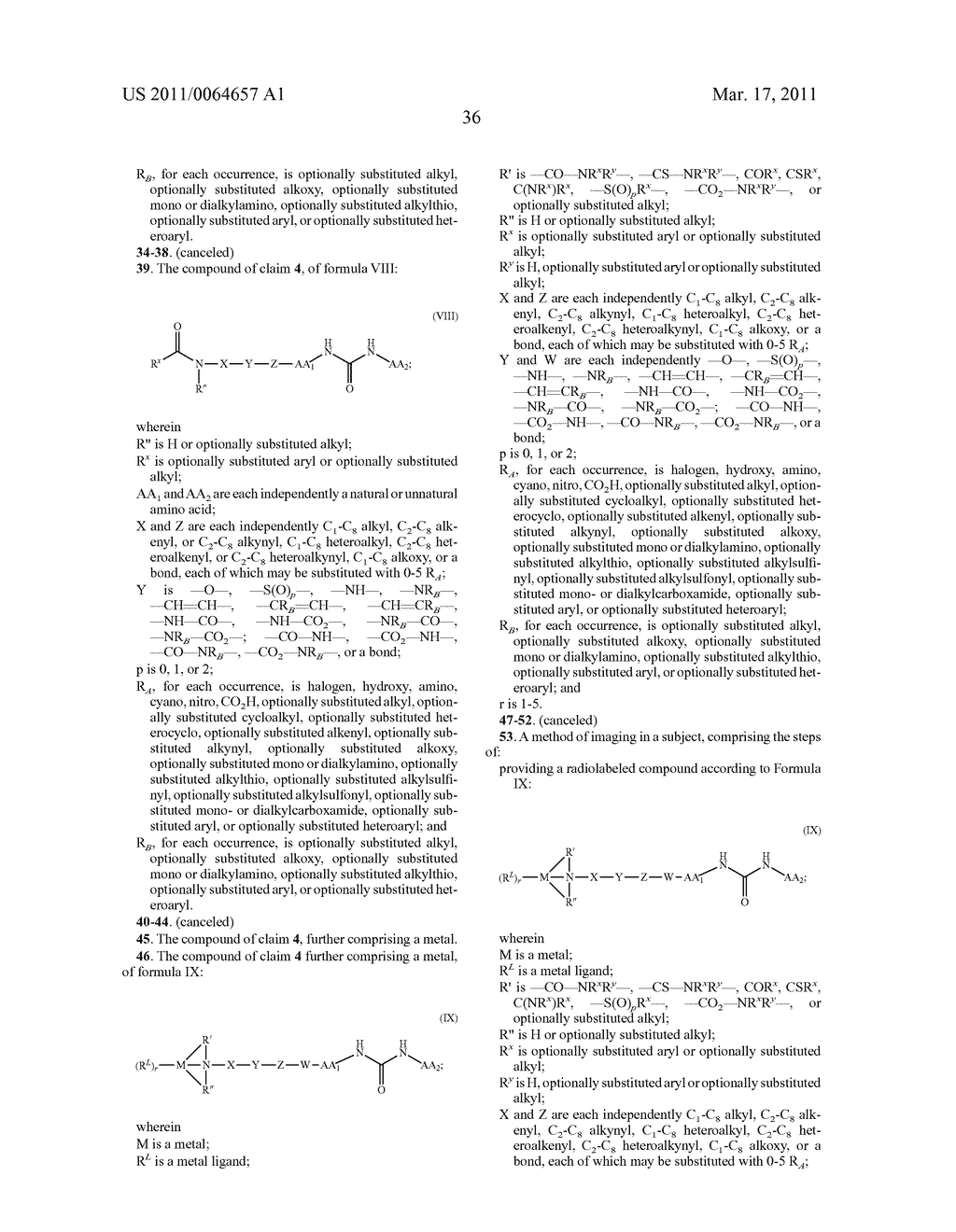 LABELED INHIBITORS OF PROSTATE SPECIFIC MEMBRANE ANTIGEN (PSMA), BIOLOGICAL EVALUATION, AND USE AS IMAGING AGENTS - diagram, schematic, and image 43