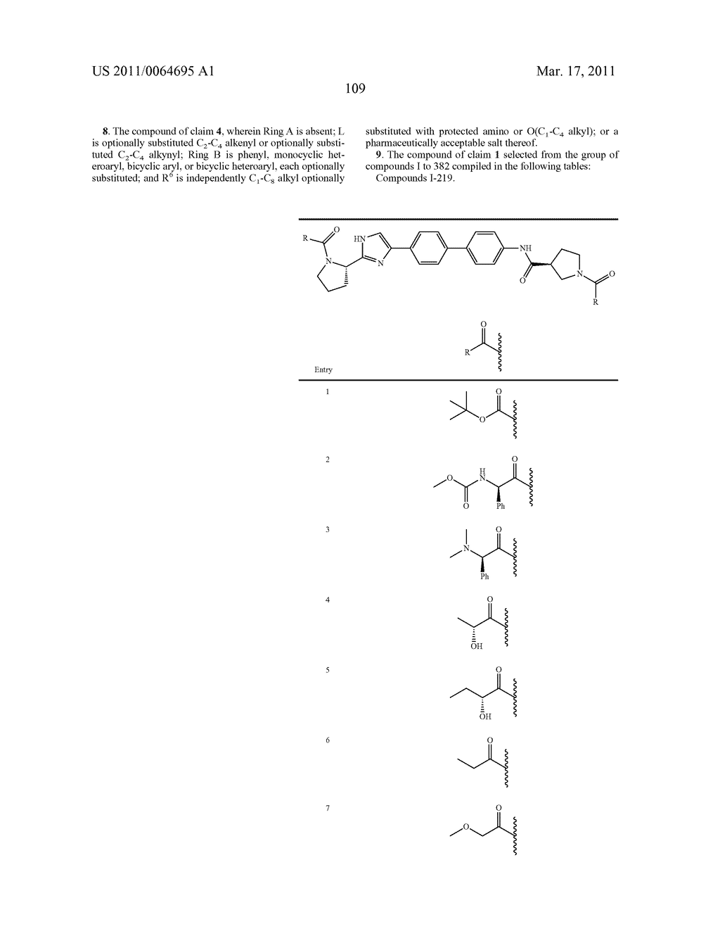 HEPATITIS C VIRUS INHIBITORS - diagram, schematic, and image 110