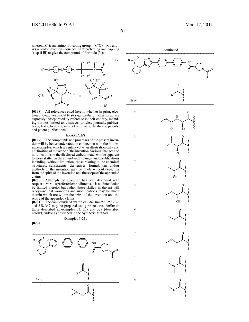 HEPATITIS C VIRUS INHIBITORS - diagram, schematic, and image 62