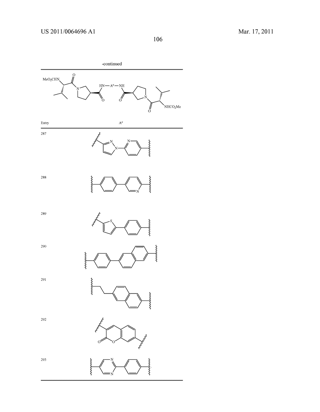 HEPATITIS C VIRUS INHIBITORS - diagram, schematic, and image 107