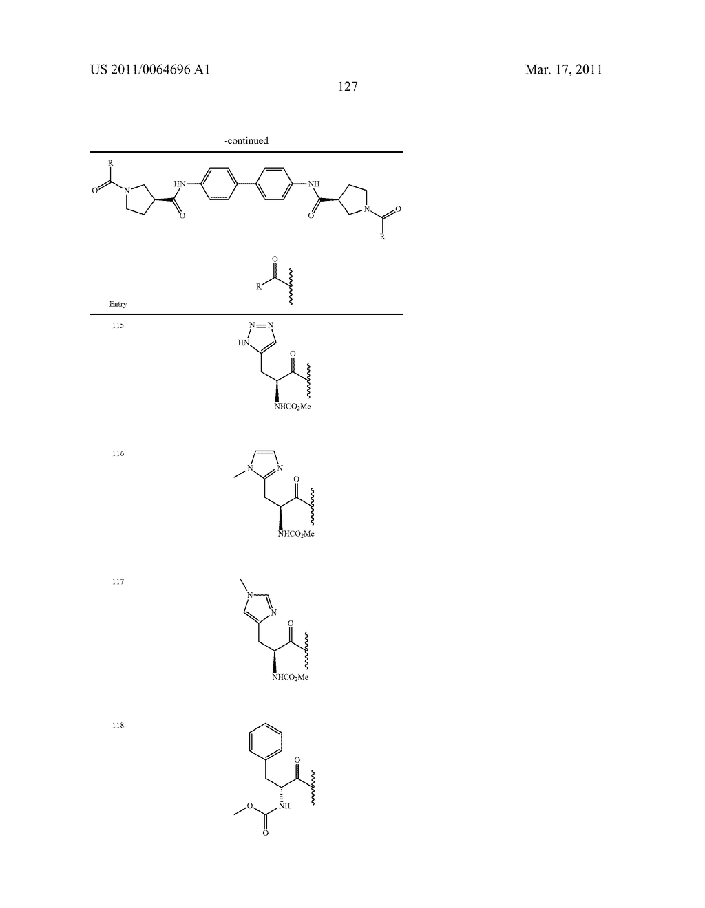 HEPATITIS C VIRUS INHIBITORS - diagram, schematic, and image 128