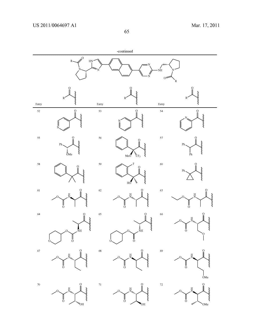 HEPATITIS C VIRUS INHIBITORS - diagram, schematic, and image 66