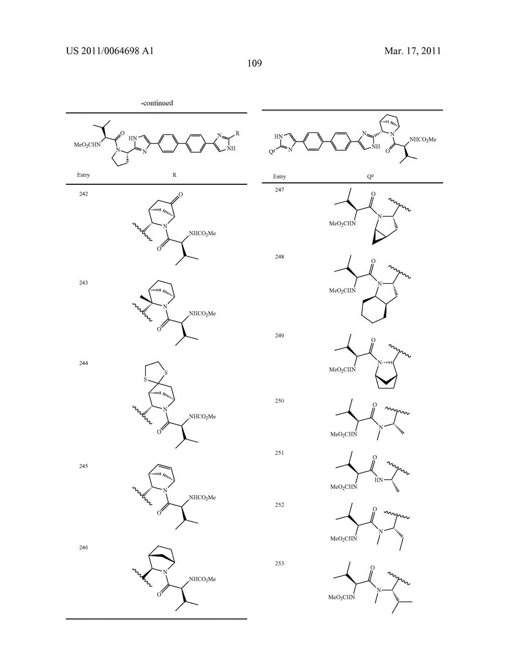 HEPATITIS C VIRUS INHIBITORS - diagram, schematic, and image 110