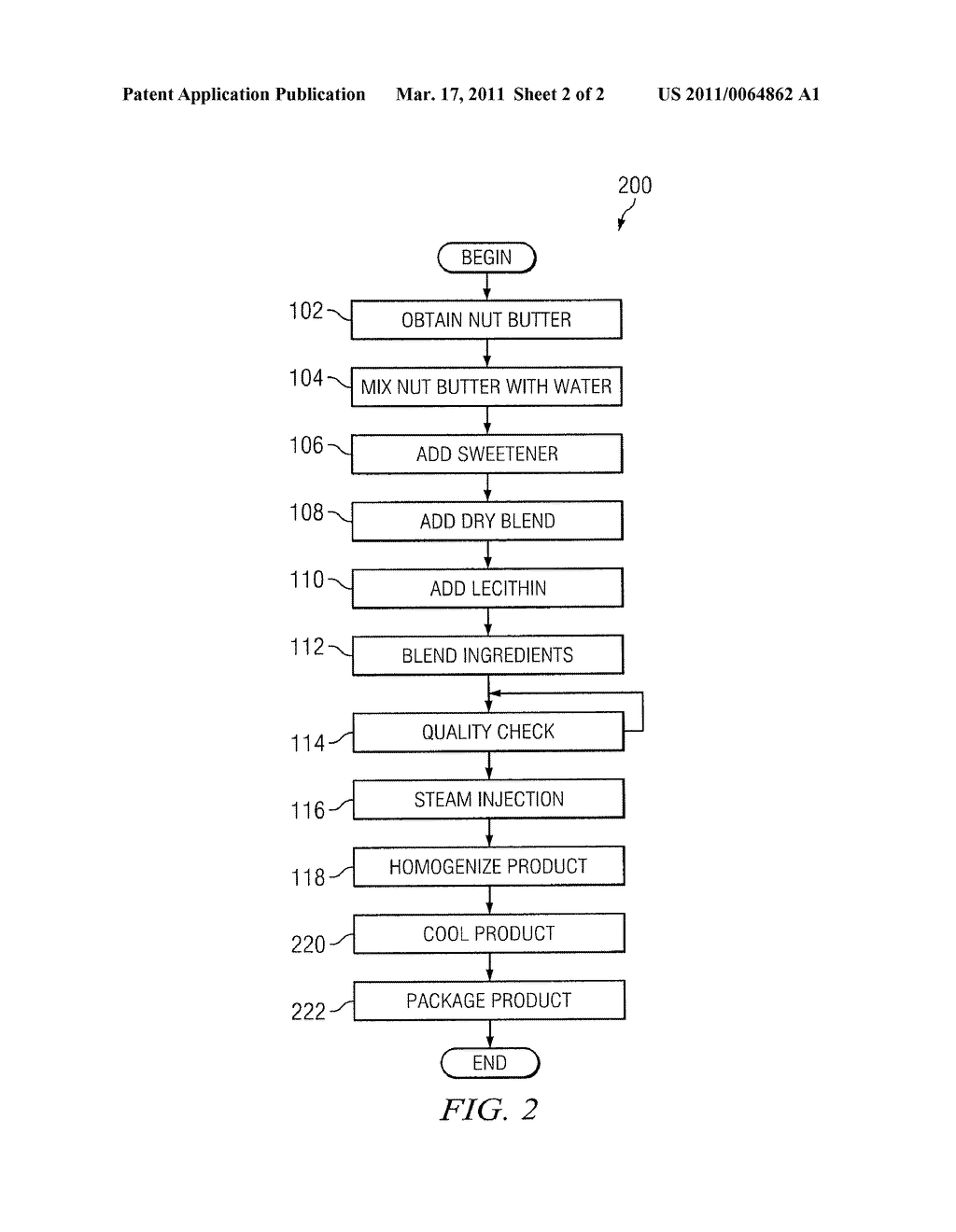 Non-Dairy, Nut-Based Milk and Method of Production - diagram, schematic, and image 03