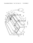 Portable heating apparatus for powder coating diagram and image