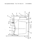 Portable heating apparatus for powder coating diagram and image