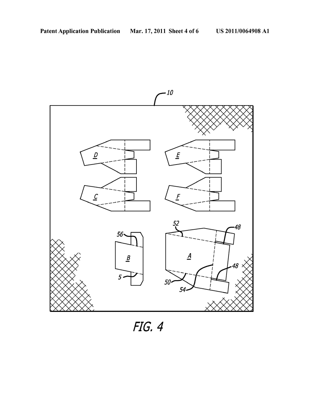 METHOD OF MOLDING COMPLEX COMPOSITE PARTS USING PRE-PLIED MULTI-DIRECTIONAL CONTINUOUS FIBER LAMINATE - diagram, schematic, and image 05